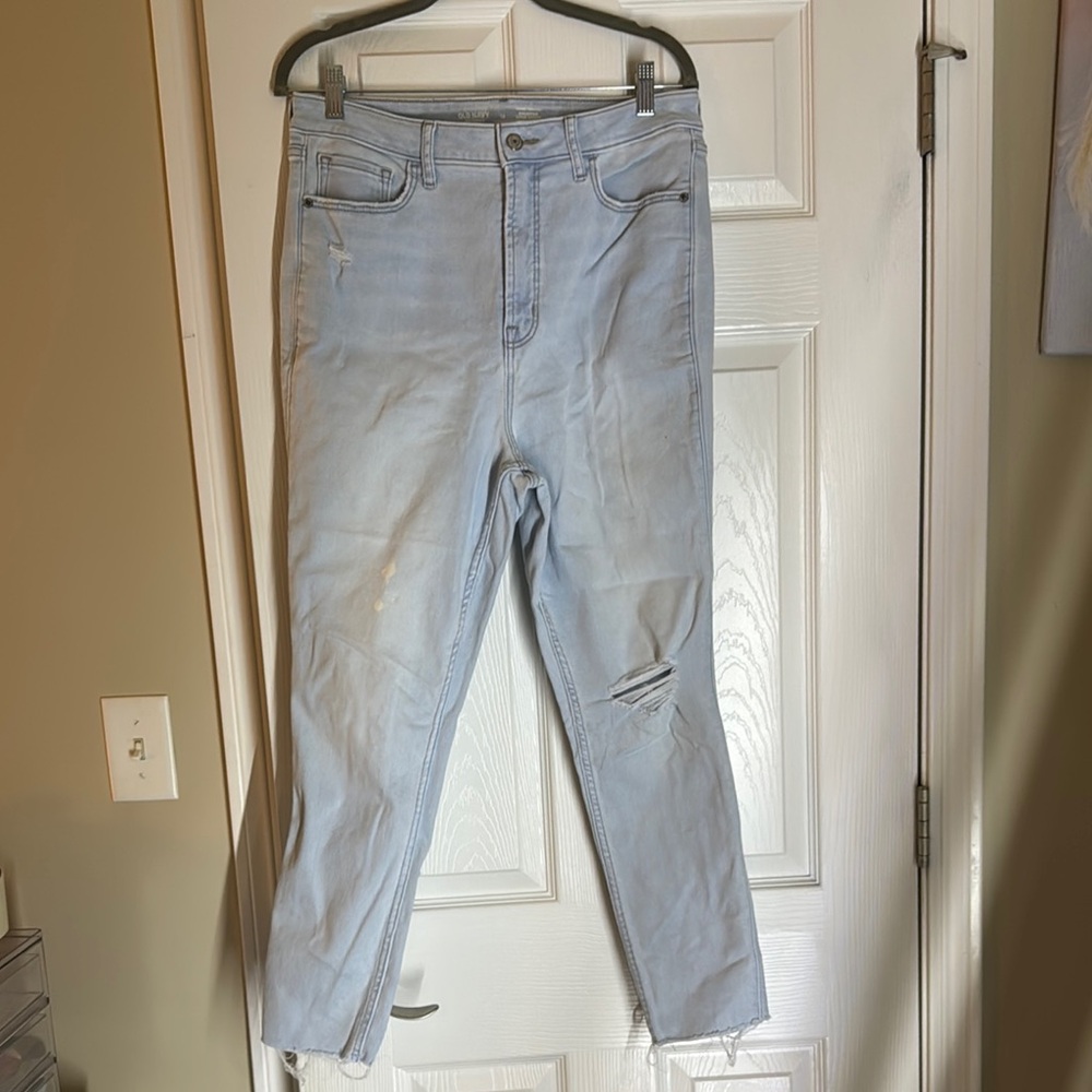 Old Navy Light Blue Women's Ankle Jeans